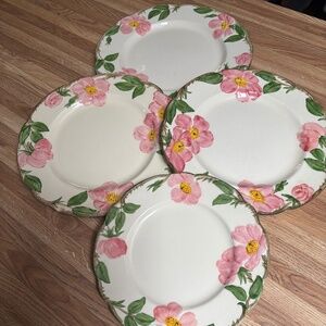 FRANCISCAN DESERT ROSE PLATES